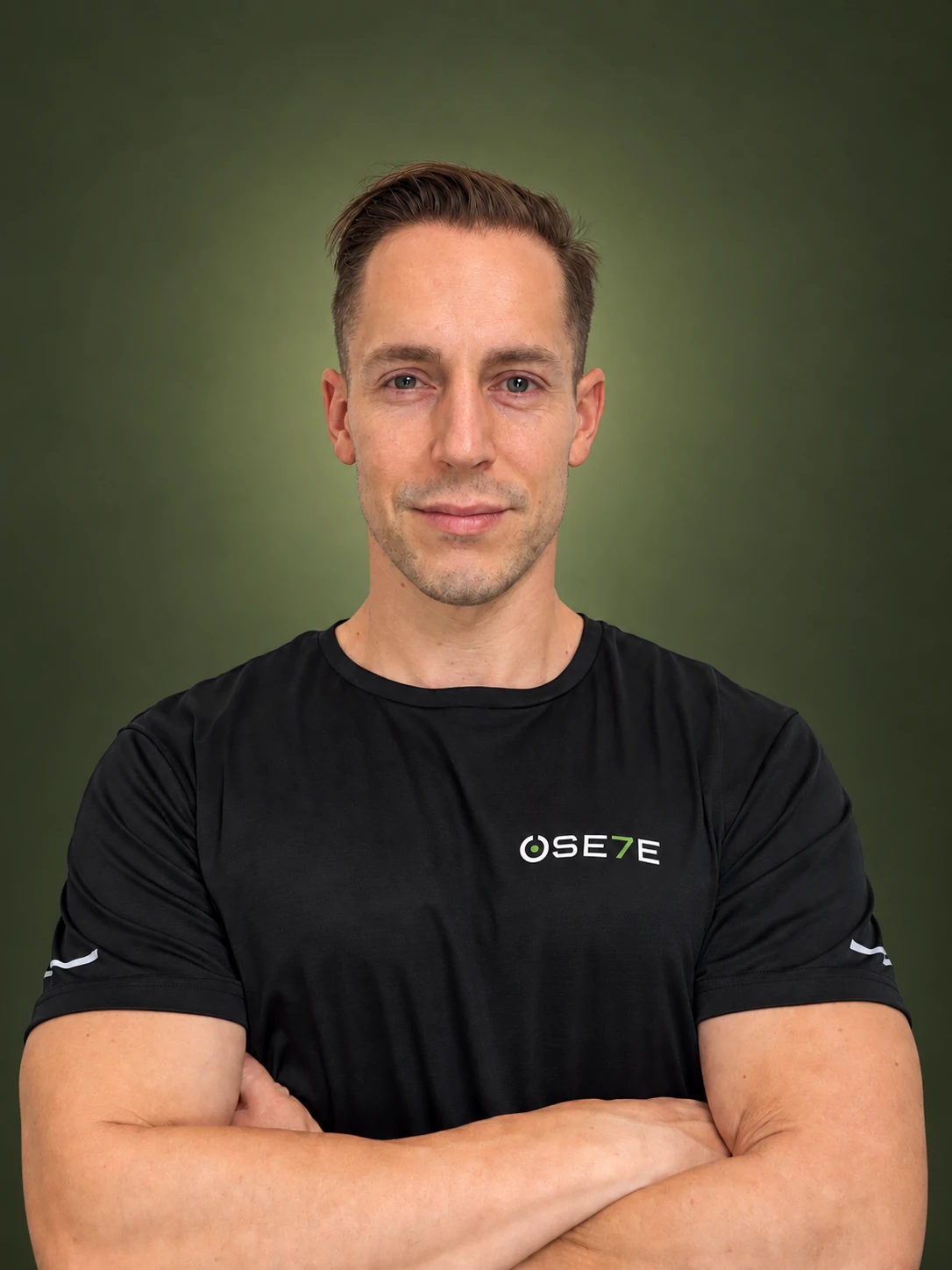 Fernando Osete con camiseta OSE7E